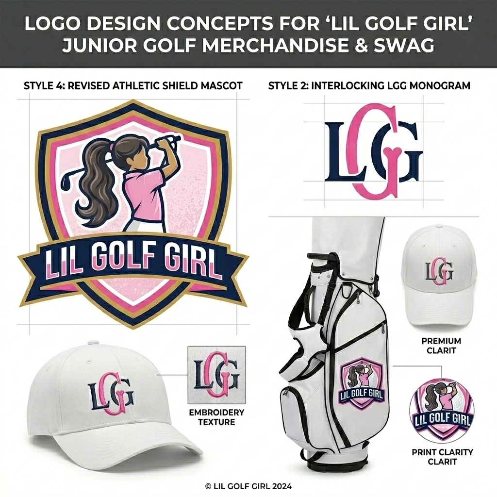 Lil Golf Girl Swag Items